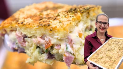 El Pay de Sal Revuelto Más Fácil del Mundo para el Refrigerio