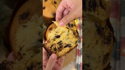 Chocotone Casero (Pan Dulce de Chocolate)