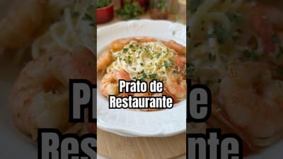 Espagueti con Salsa Cremosa de Limón Sícula y Camarones