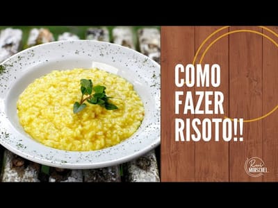 COMO FAZER RISOTO - PASSO A PASSO FÁCIL!