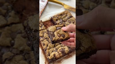 Brownie con Galleta (Brookie)