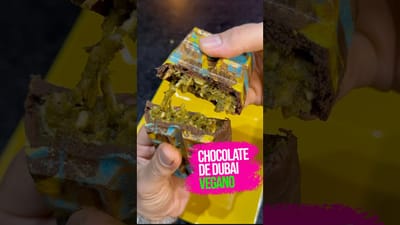 Chocolate de Dubai Vegano