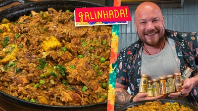 Galinhada NÃO TÃO caipira - Galinhada fácil e com MUITO sabor