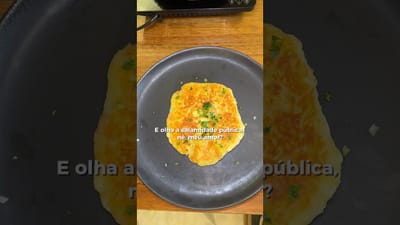 Hot Cake Fit de Yuca con Ajo