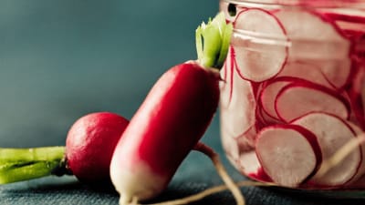 Encurtido de Rábano y Pepino en Conserva