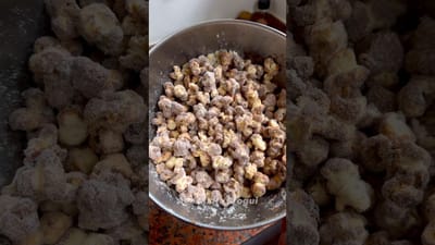 Palomitas Dulces con Leche en Polvo y Nutella