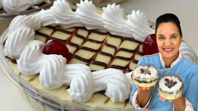 Parfait Cremoso de Leche en Polvo en Vaso