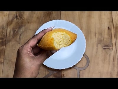 Pan sin harina, sin leche y sin aceite con solo 2 ingredientes