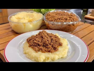 Puré de Papa Cremoso con Carne Molida