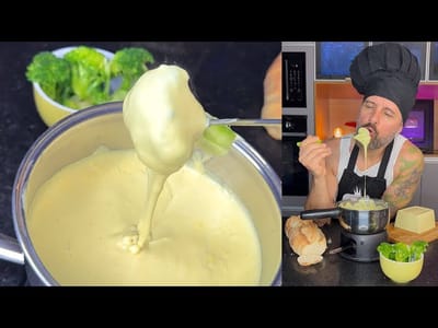 Fondue de Queso Vegano Cremoso