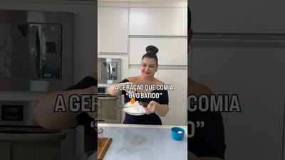 Huevo Batido con Canela