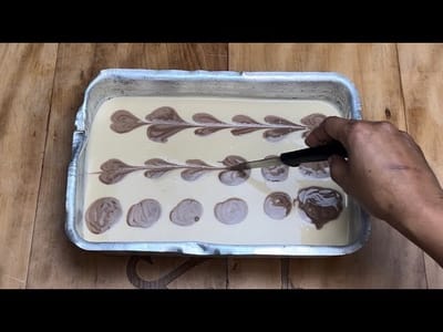 Pastel con Truco Sorprendente de Corazón