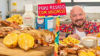 PERU ASSADO HIDRATADO COM MAIONESE