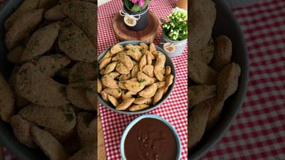 Air Fryer Fried Ravioli with Homemade Barbecue Sauce