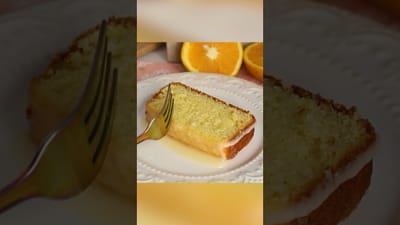 Bizcocho Casero de Naranja