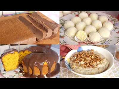 4 Postres Sin Azúcar