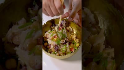 Ensalada Crujiente de Bacalao