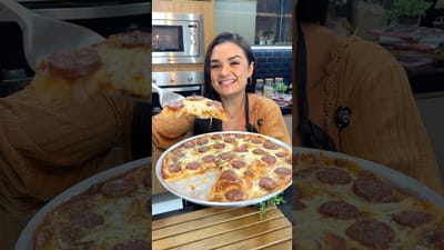 Pizza de Liquidificador