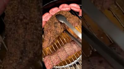 Corte de Res (Maminha) Ahumado con Leña de Manzano