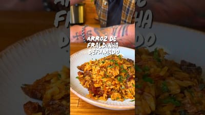 Arroz de Fraldinha Defumada