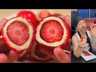 Fresas del Amor Veganas (0% Lactosa)