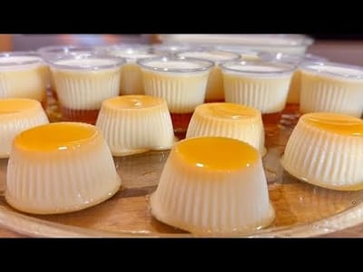 Flan sin Horno y sin Huevo