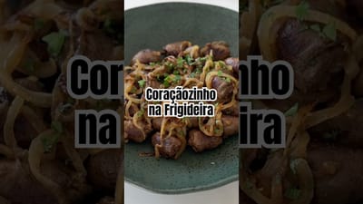 Coraçãozinho de Frango Feito Direto na Frigideira