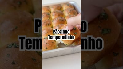 Melhor pãozinho da vida! Fofínho e muito temperado!!!