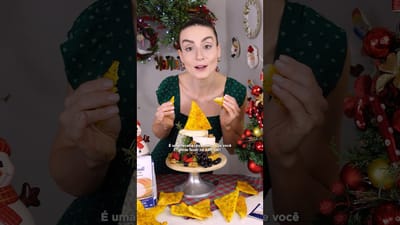 Crostini Caseiro e Torre de Queijos na AirFryer