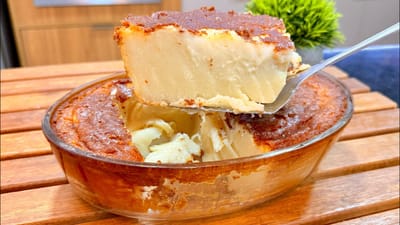 Pastel Cremoso de Leche Condensada (Sin Polvo para Hornear)