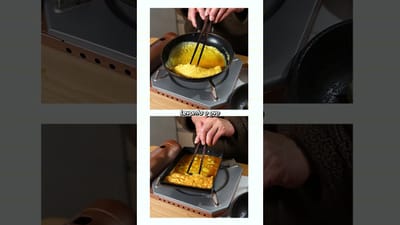 Cómo hacer Tamagoyaki (omelete japonesa)