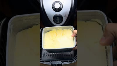 Postre Helado por Capas en Freidora de Aire