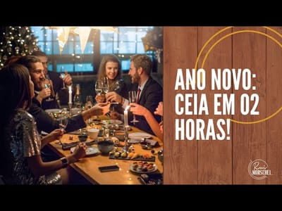 Cena Completa de Año Nuevo en Menos de 2 Horas (5 Platillos + Postre)