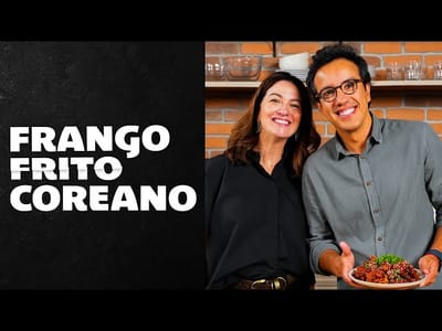 Frango Frito Coreano (KFC - Korean Fried Chicken)