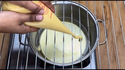Minibocaditos de Lluvia rápidos en aceite