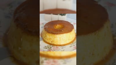 FLAN EN FREIDORA DE AIRE
