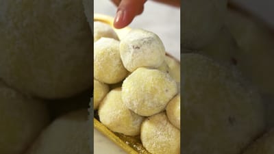 Bocaditos de Champaña y Trufas de Chocolate Blanco con Nueces