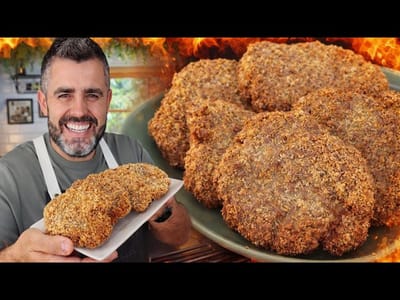 Milanesa de Carne Molida Sencilla, Económica y Deliciosa