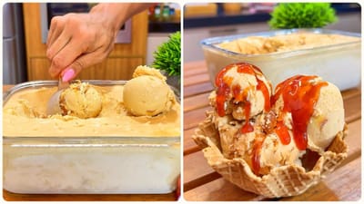 Helado de Cajeta Relleno