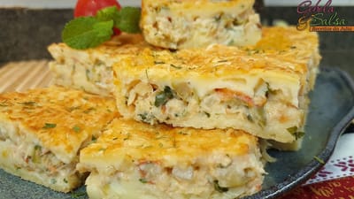 PASTEL DE BACALAO DE LICUADORA