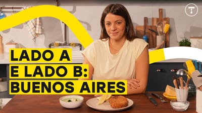 Milanesa a la Argentina con Crema de Espinacas y Fugaceta de Cebolla