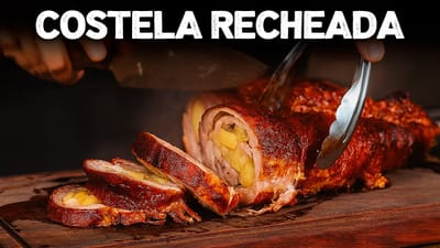 Costela Recheada para Natal e Réveillon