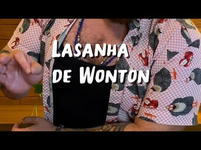 Lasaña de Wonton