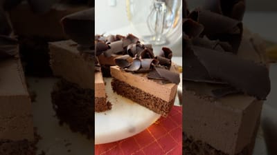 Pastel Mousse de Chocolate