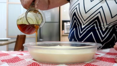 Flan de Charola sin Horno y sin Huevo