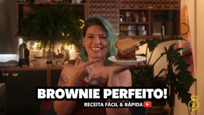 Brownie com Cerveja Preta