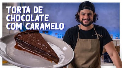 Torta de Chocolate com Caramelo