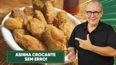 O Segredo da Asinha de Frango Crocante