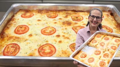 Pizza de Pão de Forma