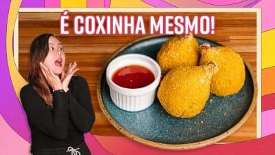 La Coxinha Más Rica Que Jamás Hayas Probado (con muslo de pollo de verdad)